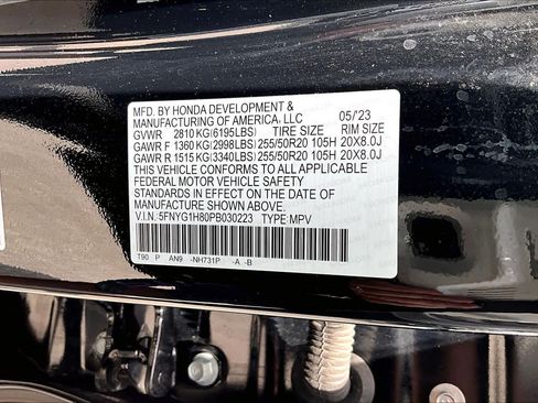 Used 2023 Honda Pilot Elite image 33