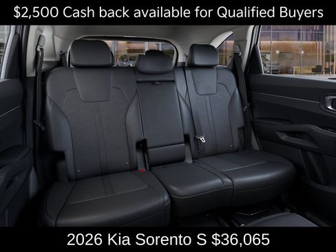 New 2026 Kia Sorento S w/ S Panoramic Sunroof Package image 17