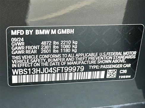 Used 2025 BMW M3 Sedan w/ Executive Package image 34