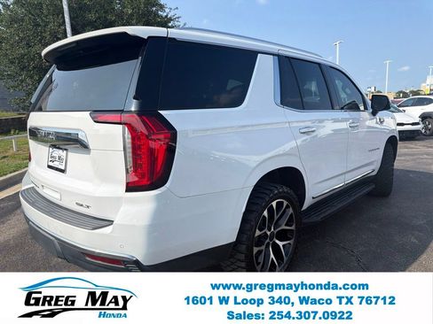 Used 2021 GMC Yukon SLT w/ SLT Luxury Plus Package RWD image 3