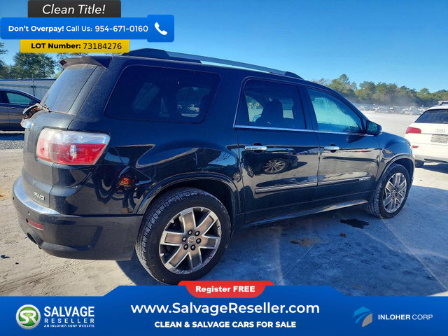 Used 2012 GMC Acadia Denali AWD/4WD image 4