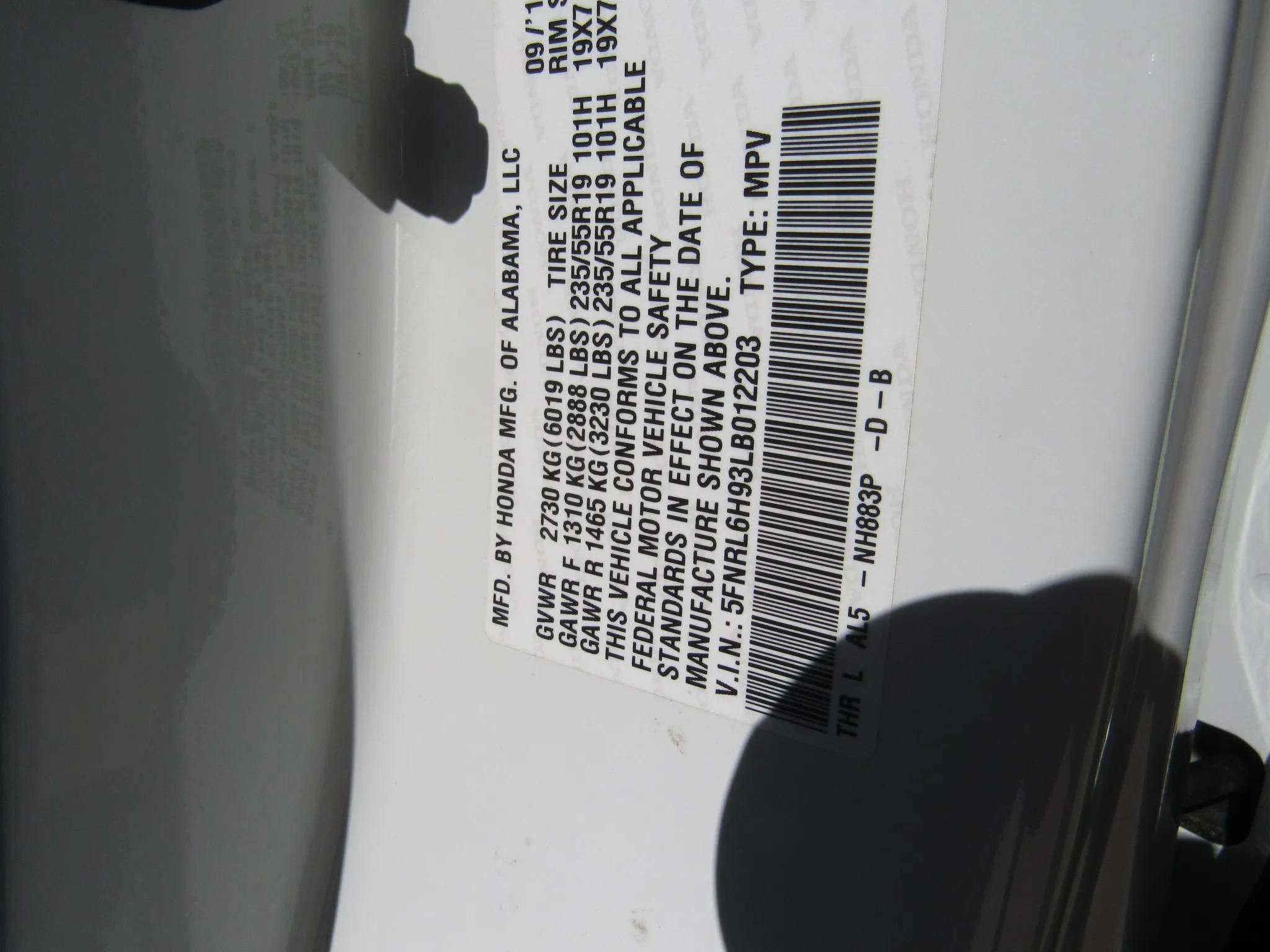 Used 2020 Honda Odyssey Elite image 6