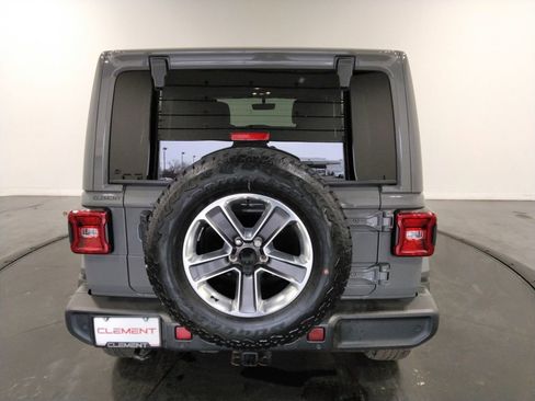 Used 2021 Jeep Wrangler Unlimited Sahara w/ Uconnect 4C Nav & Sound Group image 7