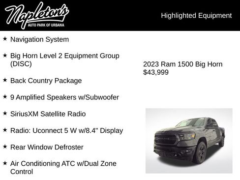 Used 2023 RAM 1500 Big Horn image 4