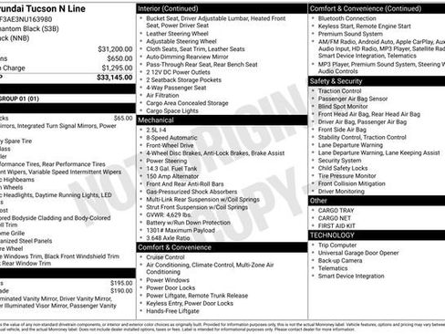 Used 2022 Hyundai Tucson N Line image 34
