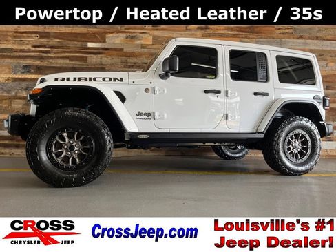 Used 2021 Jeep Wrangler Unlimited Rubicon w/ Trailer Tow Package AWD/4WD image 1