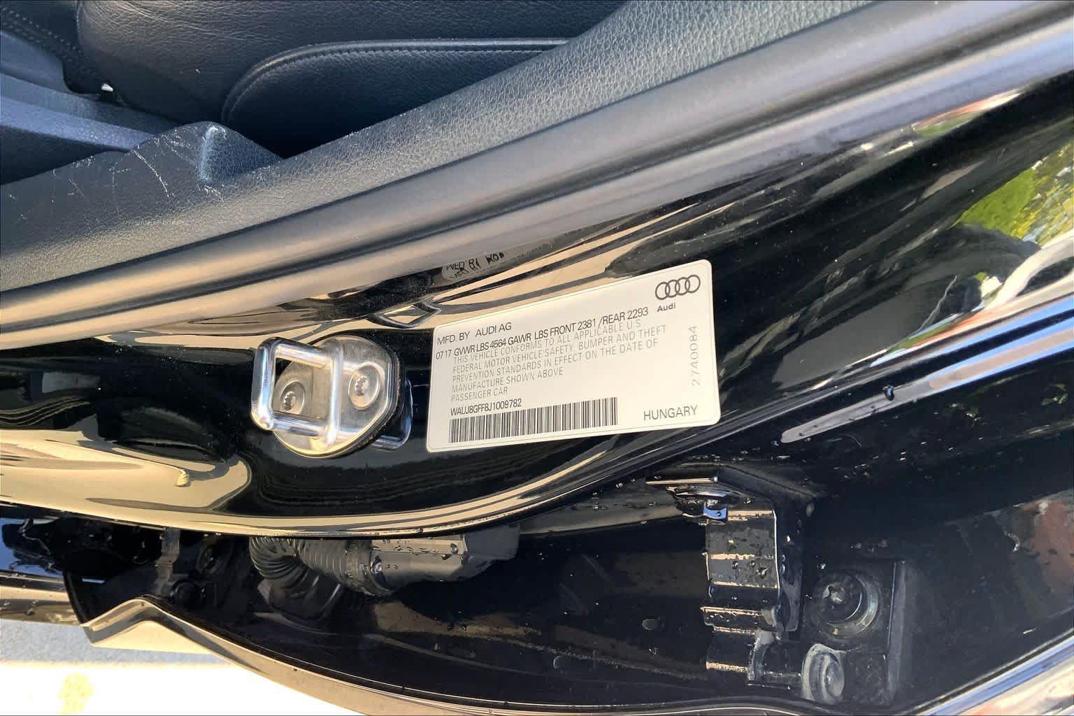 Used 2018 Audi A3 2.0T Premium Plus w/ Premium Plus Package AWD/4WD image 33