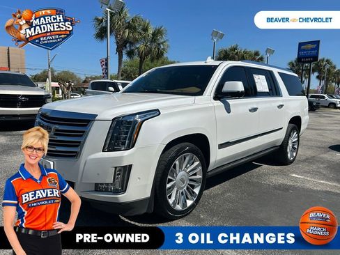 Used 2017 Cadillac Escalade ESV Platinum image 1