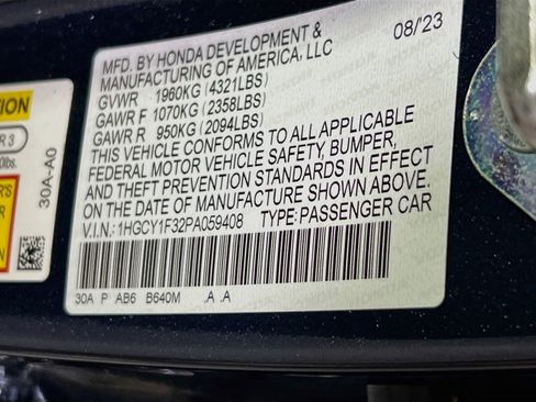 Used 2023 Honda Accord EX image 31