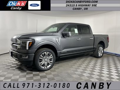 New 2025 Ford F150 Platinum w/ Equipment Group 703A Plus