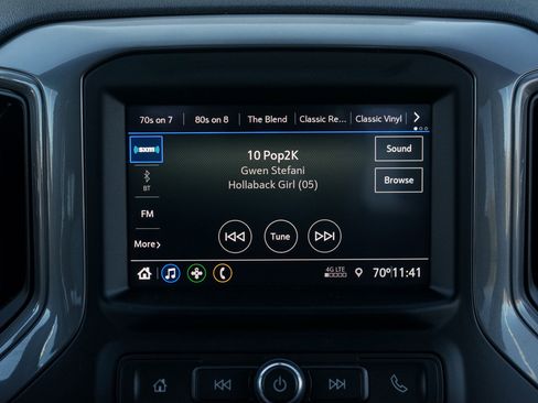 Used 2022 Chevrolet Silverado 1500 Custom Trail Boss w/ LPO, Dark Essentials Package image 15