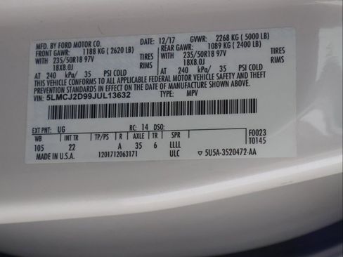 Used 2018 Lincoln MKC Select w/ Select Plus Package image 58