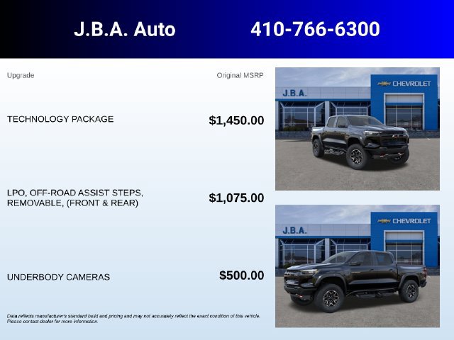 New 2026 Chevrolet Colorado ZR2 w/ Technology Package AWD/4WD image 5