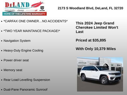 Used 2024 Jeep Grand Cherokee Limited w/ Trailer Tow Package image 12