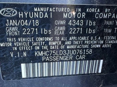 Used 2018 Hyundai Ioniq Limited FWD image 16