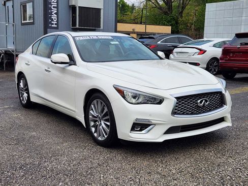 Certified 2023 INFINITI Q50 Luxe w/ Cargo Package AWD/4WD image 1