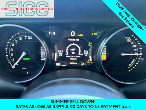 Used 2023 Jeep Wrangler Unlimited Sahara w/ Cold Weather Group AWD/4WD image 10