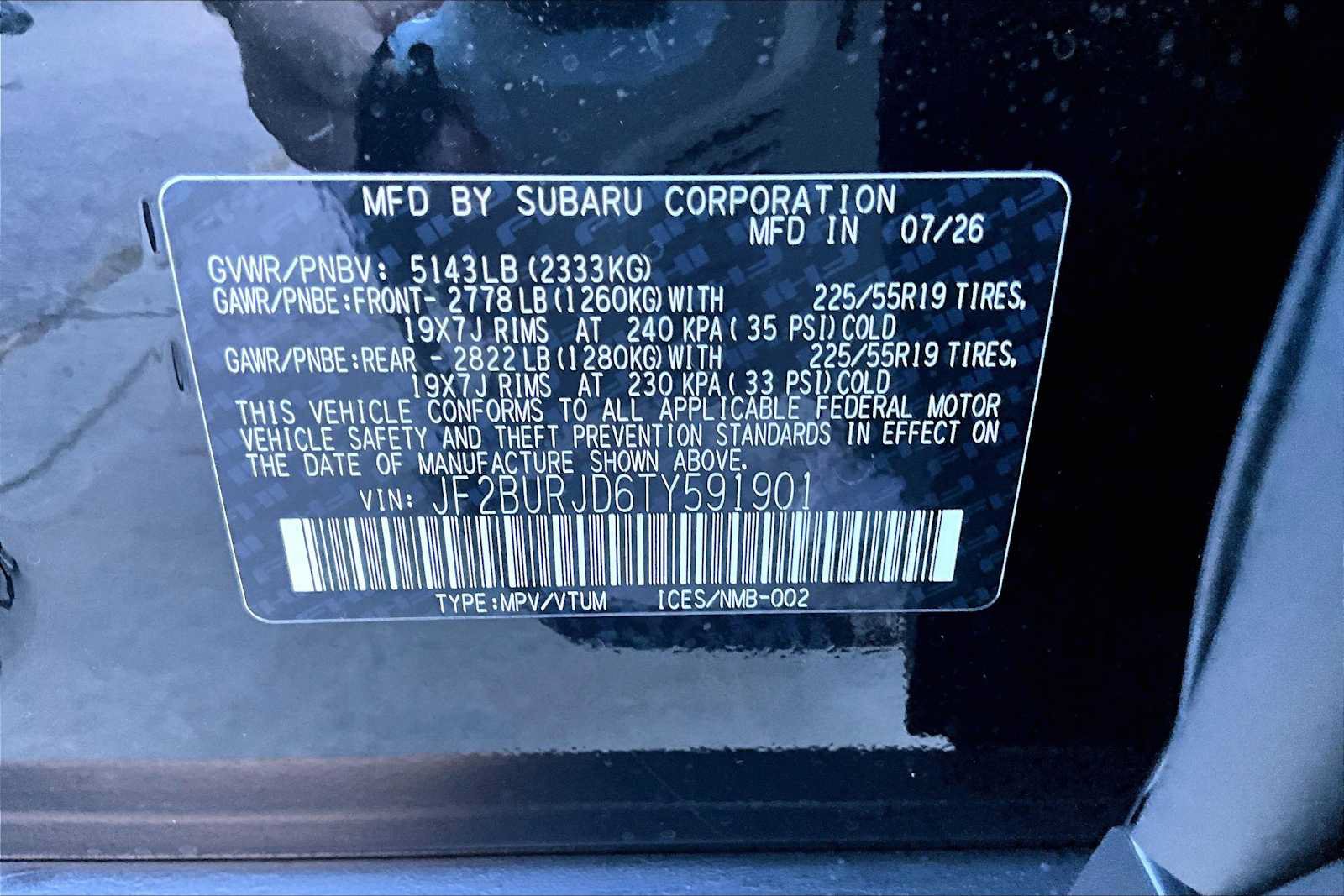 New 2026 Subaru Outback Touring XT AWD/4WD image 19