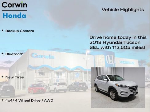 Used 2018 Hyundai Tucson SEL AWD/4WD image 6