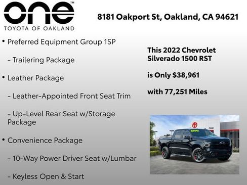 Used 2022 Chevrolet Silverado 1500 RST w/ Redline Edition AWD/4WD image 28