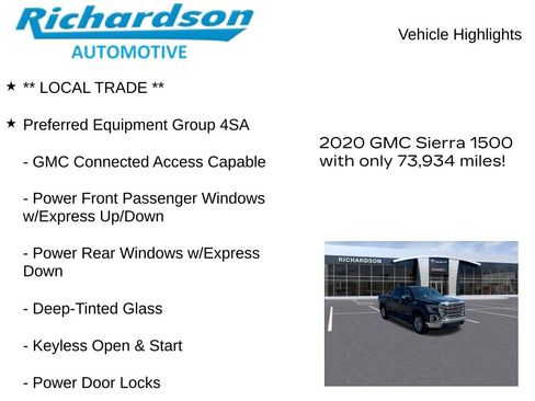 Used 2020 GMC Sierra 1500 SLT w/ SLT Premium Package AWD/4WD image 11