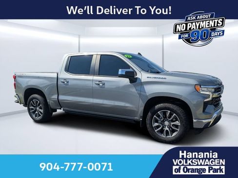 Used 2023 Chevrolet Silverado 1500 LT w/ Leather Package AWD/4WD image 1