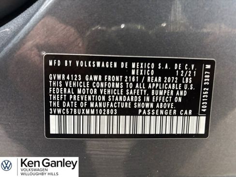 Certified 2021 Volkswagen Jetta FWD image 27