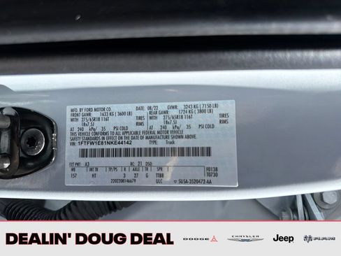 Used 2022 Ford F150 Lariat AWD/4WD image 29