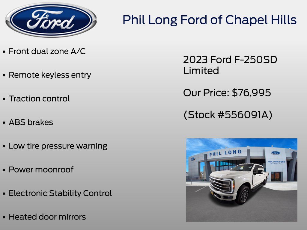 Certified 2023 Ford F250 Limited AWD/4WD image 40