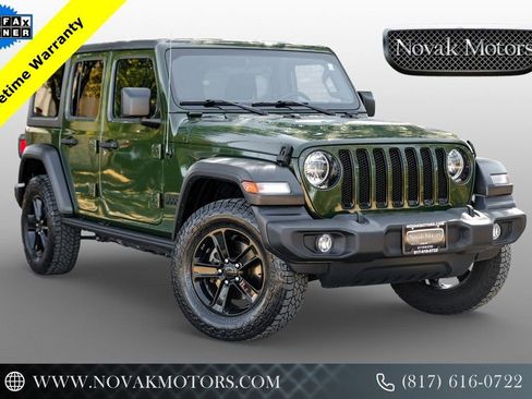 Used 2021 Jeep Wrangler Unlimited Sport image 1
