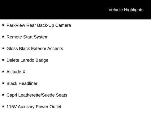 New 2025 Jeep Grand Cherokee Altitude image 5