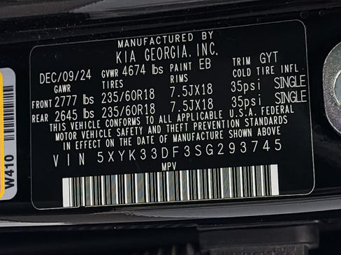 Certified 2025 Kia Sportage EX FWD image 28