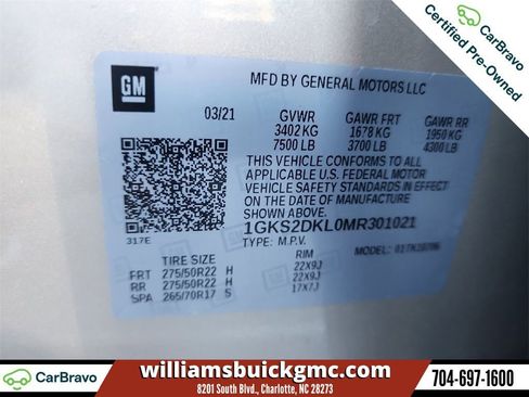 Certified 2021 GMC Yukon Denali w/ Denali Premium Package image 35