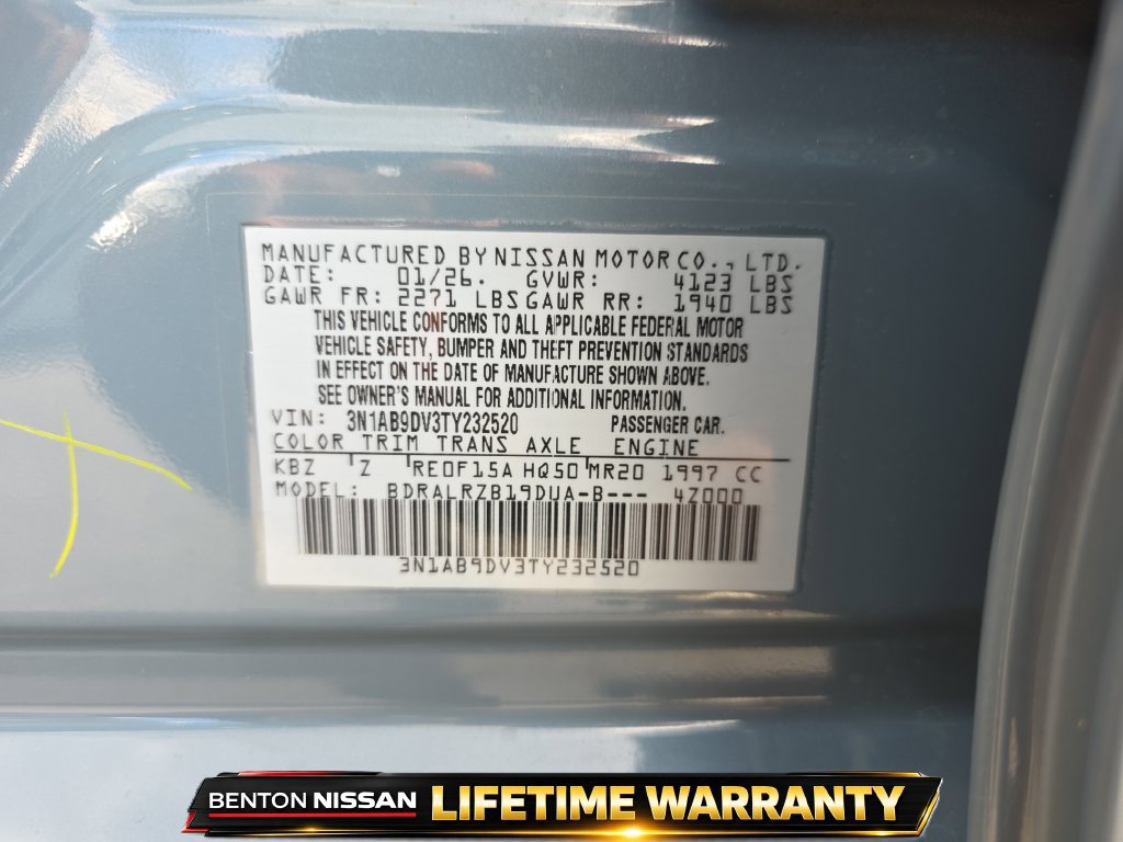 Certified 2026 Nissan Sentra SR w/ SR Premium Package FWD image 17