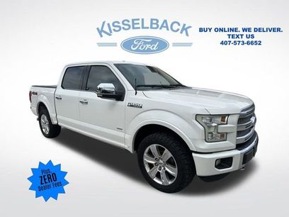 Certified 2016 Ford F150 Platinum w/ Equipment Group 701A Luxury