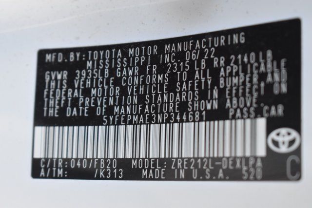 Used 2022 Toyota Corolla LE FWD image 16
