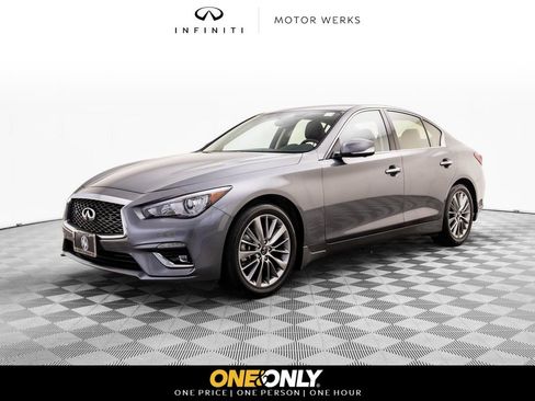 Used 2024 INFINITI Q50 Luxe w/ Cargo Package image 1