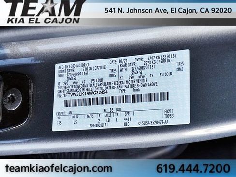 Used 2024 Ford F150 Lightning XLT AWD/4WD image 45
