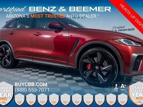 Used 2021 Jaguar F-PACE SVR image 1