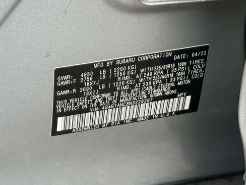 Used 2022 Subaru Outback Limited AWD/4WD image 30