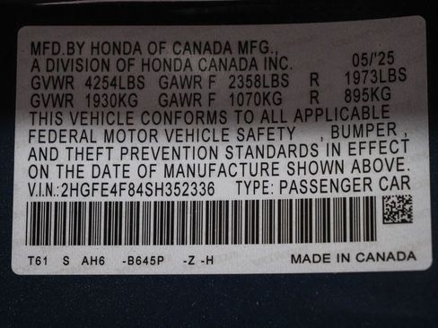 Used 2025 Honda Civic Sport image 42