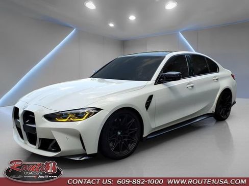 Used 2021 BMW M3 Competition w/ Executive Package RWD image 8