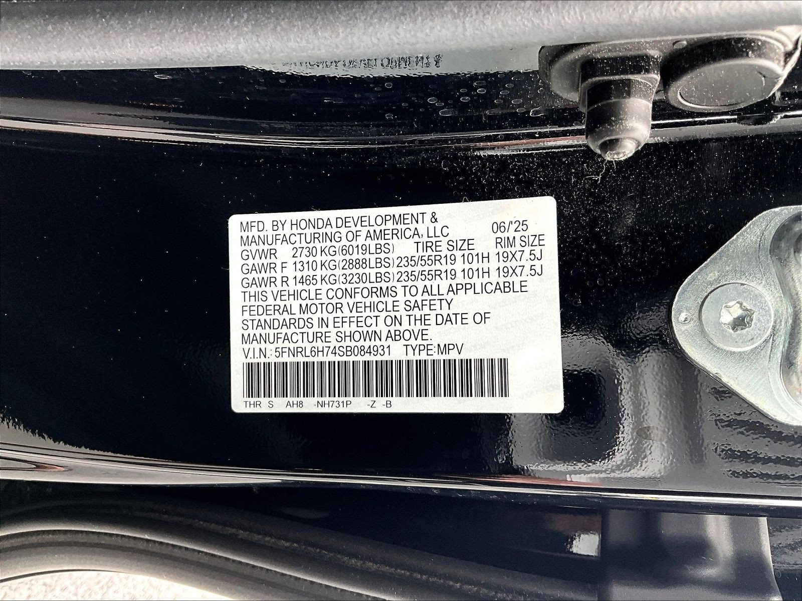 Used 2025 Honda Odyssey Sport-L image 19