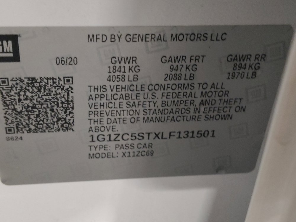 Used 2020 Chevrolet Malibu LS w/ Driver Confidence Package II FWD image 33