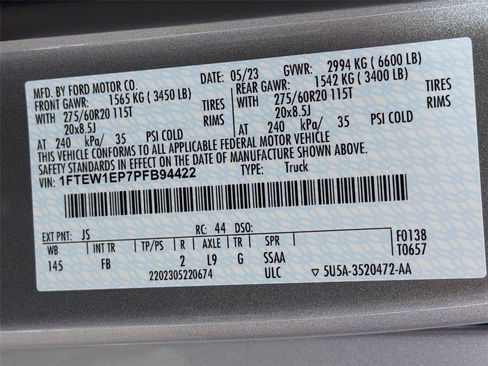 Used 2023 Ford F150 XLT w/ Equipment Group 302A High AWD/4WD image 42