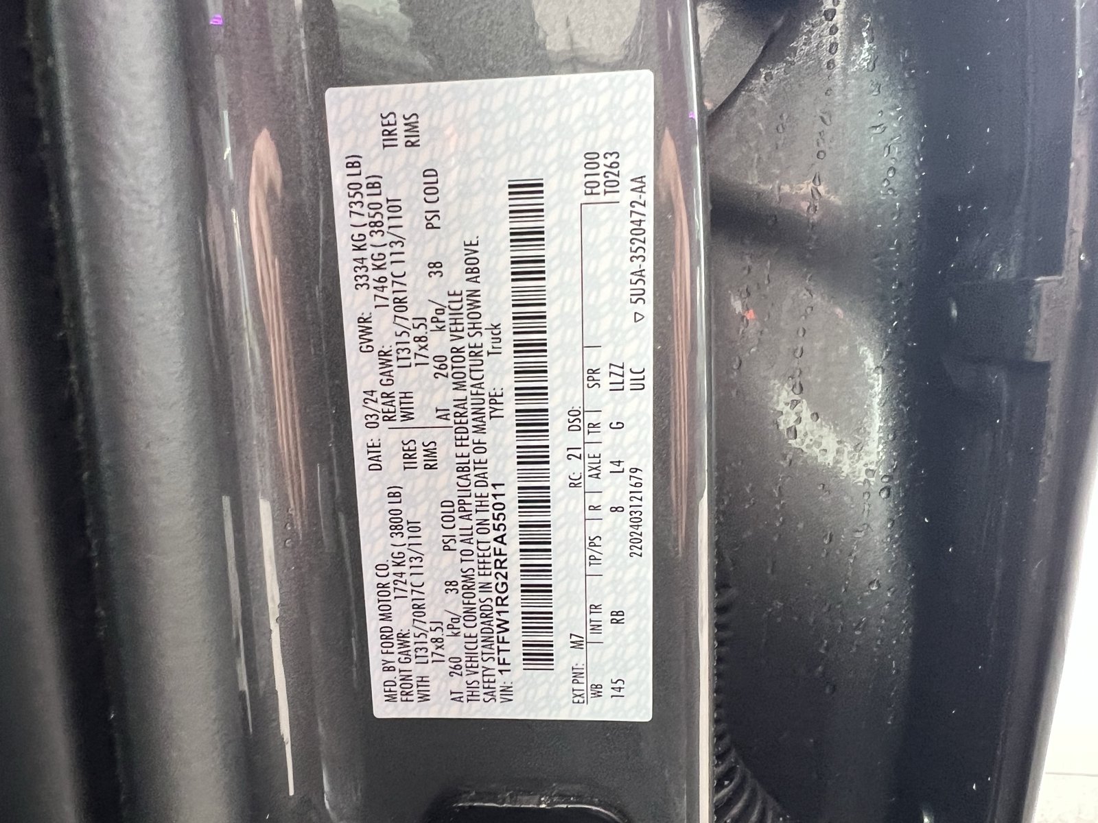 Used 2024 Ford F150 Raptor AWD/4WD image 36