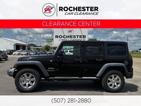 Used 2015 Jeep Wrangler Unlimited Sport w/ Quick Order Package 24S AWD/4WD image 1