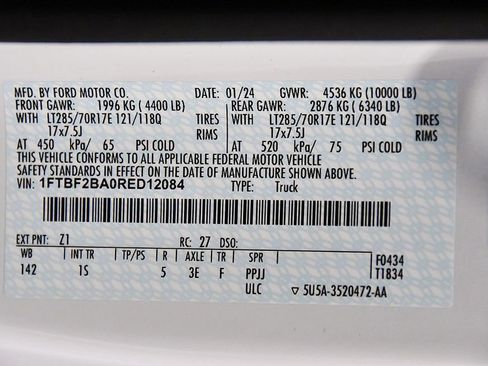 Used 2024 Ford F250 XL w/ 360-Degree Camera Package AWD/4WD image 17