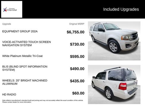 Used 2016 Ford Expedition XLT w/ Equipment Group 202A image 7