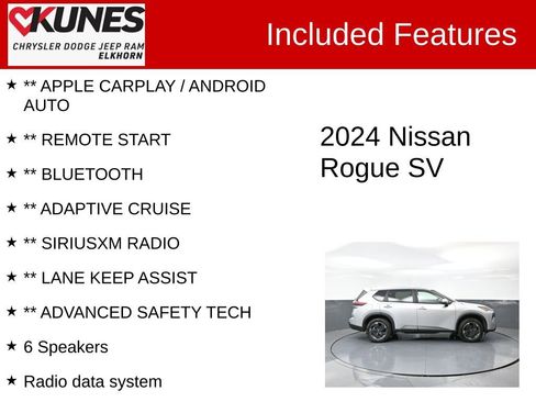 Used 2024 Nissan Rogue SV image 3